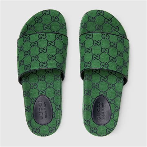 gucci cloth slides|gucci slides clearance.